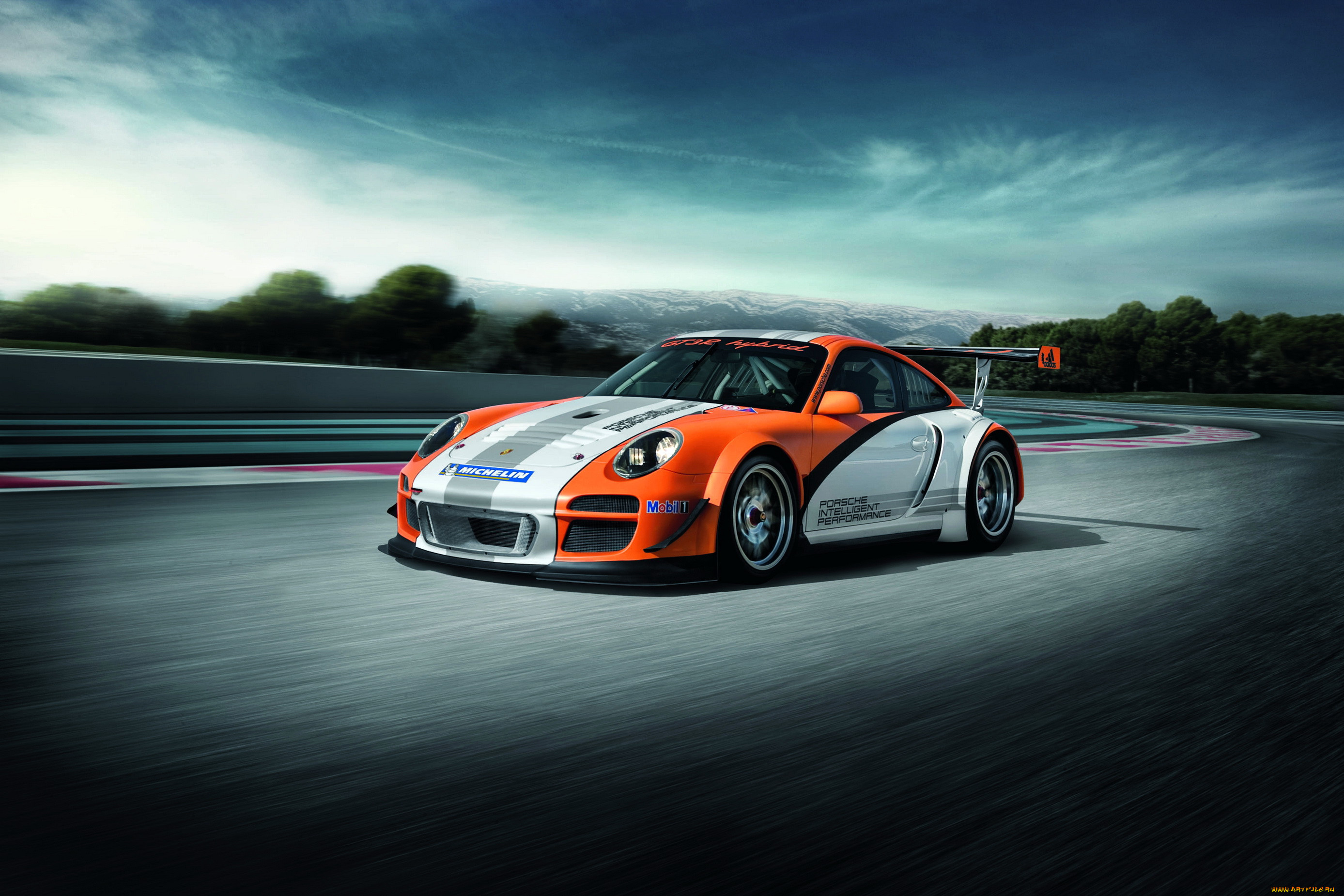 2010, porsche, 911, gt3, hybrid, , , 